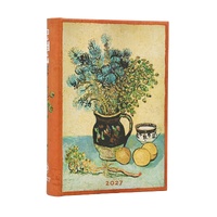 2027 Diary Paperblanks Van Gogh's Still Life Mini Day-At-A-Time Hardcover