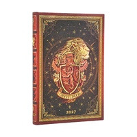 2027 Diary Paperblanks Gryffindor Mini Week-At-A-Time Verso Hardcover