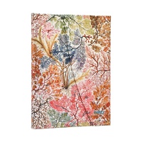 2027 Diary Paperblanks Anemone Midi Week-At-A-Time Verso Hardcover