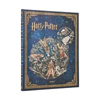 2027 Diary Paperblanks Legends of Hogwarts Ultra Week-At-A-Time Horizontal Hardcover