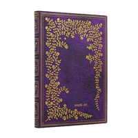 2026-2027 18-Month Diary Paperblanks Midi Week to View Flexis Softcover NEW YORK ROSE