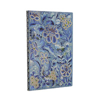 2026-2027 18-Month Diary Paperblanks Maxi Week to View Vertical Flexis Softcover BLUE WILLOW