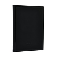 2027 Diary Paperblanks Black Edition Bold Midi Week-At-A-Time Vertical Flexi Softcover