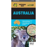 UBD Gregory's Australia Map 149 1:5 800 000 6th ed 9780731932252