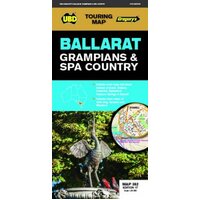 UBD Gregory's Ballarat Grampians Spa Country Map 382 17th ed 9780731932375