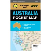 UBD Gregory's Australia Pocket Map 179 3rd ed 9780731932450