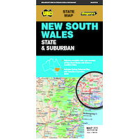 UBD Gregory's New South Wales State & Suburban Map 270 29th ed 9780731932535