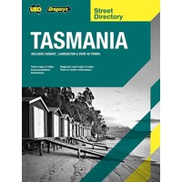 UBD Gregory's Street Directory Tasmania 2021 22nd Ed