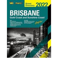 UBD Gregory's Street Directory Brisbane 2022 66th Ed