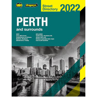 UBD Gregory's Street Directory Perth 2022 64th Ed