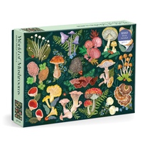 Galison Jigsaw Puzzle 1000 Piece World of Mushrooms