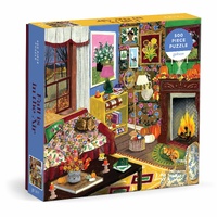 Galison Jigsaw Puzzle 500 Piece Fall is in the Air