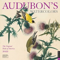 2022 Calendar Audubon's Watercolors Square Wall by Andrews McMeel AM40238