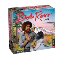 2024 Calendar Bob Ross: A Happy Little Day-to-Day Boxed Andrews McMeel AM43017