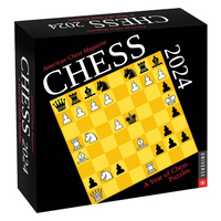 2024 Calendar Chess Day-to-Day Boxed Andrews McMeel AM43031