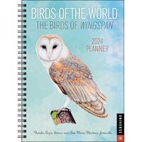 2024 Planner Birds Of The World: The Birds Of Wingspan 12-Month Weekly/Monthly AM69993