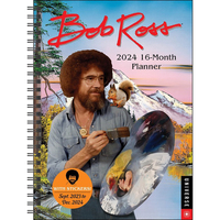 2024 Planner Bob Ross 16-Month Weekly/Monthly Andrews McMeel AM43109