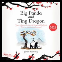 2026 Calendar Big Panda and Tiny Dragon Square Wall, Rizzoli Universe AM48272