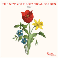 2026 Calendar The New York Botanical Garden Square Wall, Rizzoli Universe AM48531