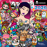 2026 Calendar Tokidoki with Stickers Square Wall, Rizzoli Universe AM48647