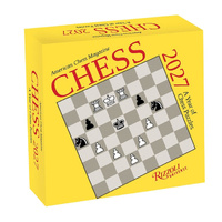 2027 Calendar Chess Day-to-Day Boxed, Rizzoli Universe AM49033