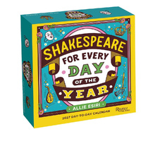 2027 Calendar Shakespeare for Every Day of the Year Day-to-Day Boxed, Rizzoli Universe AM49095