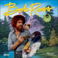2027 Calendar Bob Ross Square Wall, Rizzoli Universe AM49323