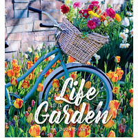 2024 Diary Life is a Garden Week to View by Paper Pocket