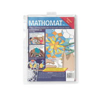 Mathomat Stencil Template V2 with Illustrated Student Book