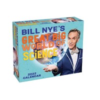 2022 Calendar Bill Nye's Great Big World of Science Day-to-Day Boxed AM56252