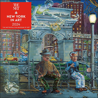 2024 Calendar New York in Art Square Wall Andrews McMeel AM69382