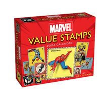 2024 Calendar Marvel Value Stamps Day-to-Day Boxed Andrews McMeel AM69917