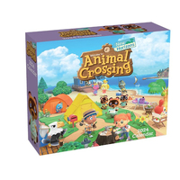 2024 Calendar Animal Crossing: New Horizons Day-to-Day Boxed Andrews McMeel