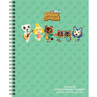 2024 Planner Animal Crossing 16-Month Weekly/Monthly Andrews McMeel AM69993