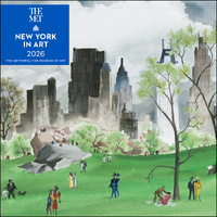 2026 Calendar New York In Art Square Wall, Abrams AM82831