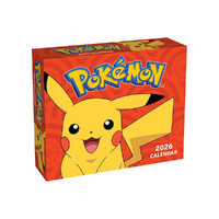 2026 Calendar Pokemon Day-to-Day Boxed, Andrews McMeel AM82947