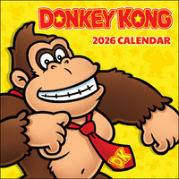 2026 Calendar Donkey Kong Square Wall, Andrews McMeel AM83470
