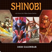 2026 Calendar Shinobi Square Wall, Abrams AM84385