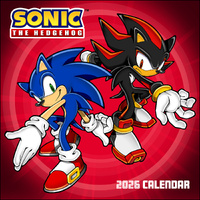 2026 Calendar Sonic The Hedgehog Square Wall, Abrams AM84408