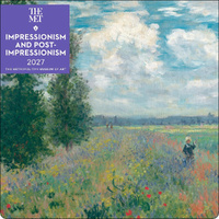 2027 Calendar Impressionism and Post-Impressionism Square Wall, Abrams AM89649
