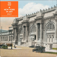 2027 Calendar New York in Art Square Wall, Abrams AM89700