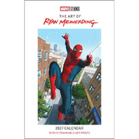 2027 Calendar Marvel Studios: The Art of Ryan Meinerding with 12 Prints Deluxe Wall, Abrams AM91246