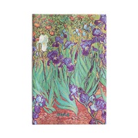 2024 Diary Van Gogh Irises Mini Week-at-a-Time Horizontal Paperblanks