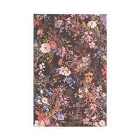2024 Diary Floralia Maxi Week-at-a-Time Horizontal Paperblanks