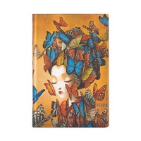 2022 Diary Madame Butterfly Mini Week to View Horizontal Flexi by Paperblanks