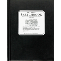 Peter Pauper Press Sketchbook Premium Large Black 310224