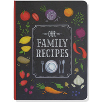 Peter Pauper Press Recipe Organiser - Our Family Recipes 319487