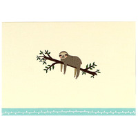 Peter Pauper Press Boxed Blank Note Cards - Sloth 328083