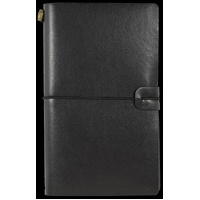 Peter Pauper Press Journal Small Voyager Notebook Black, 328656