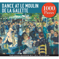 1000 Piece Jigsaw Puzzle: Dance At Le Moulin De La Galette by Peter Pauper Press